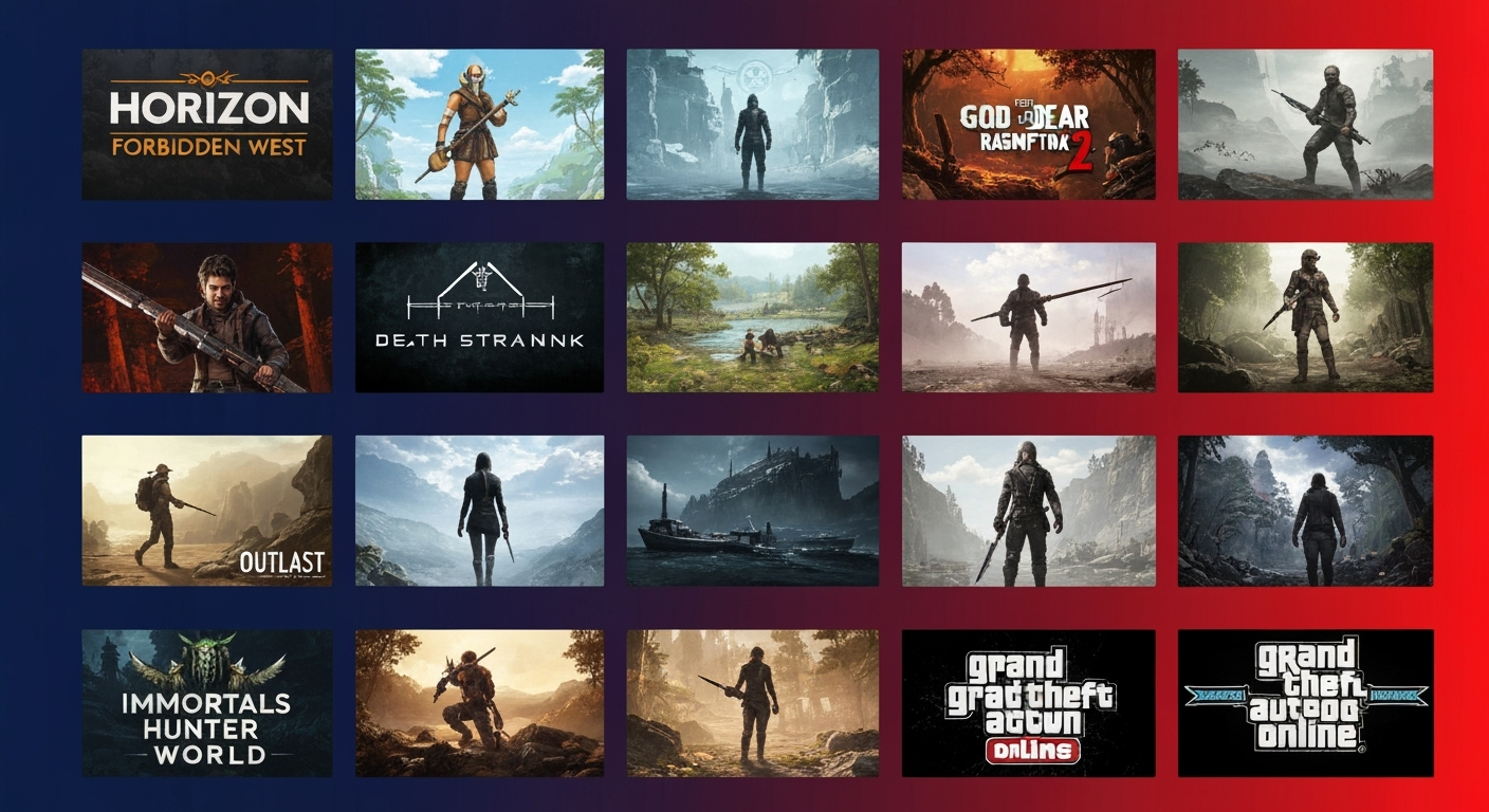 PS5 Open World Games Collection - ZLotGaming
